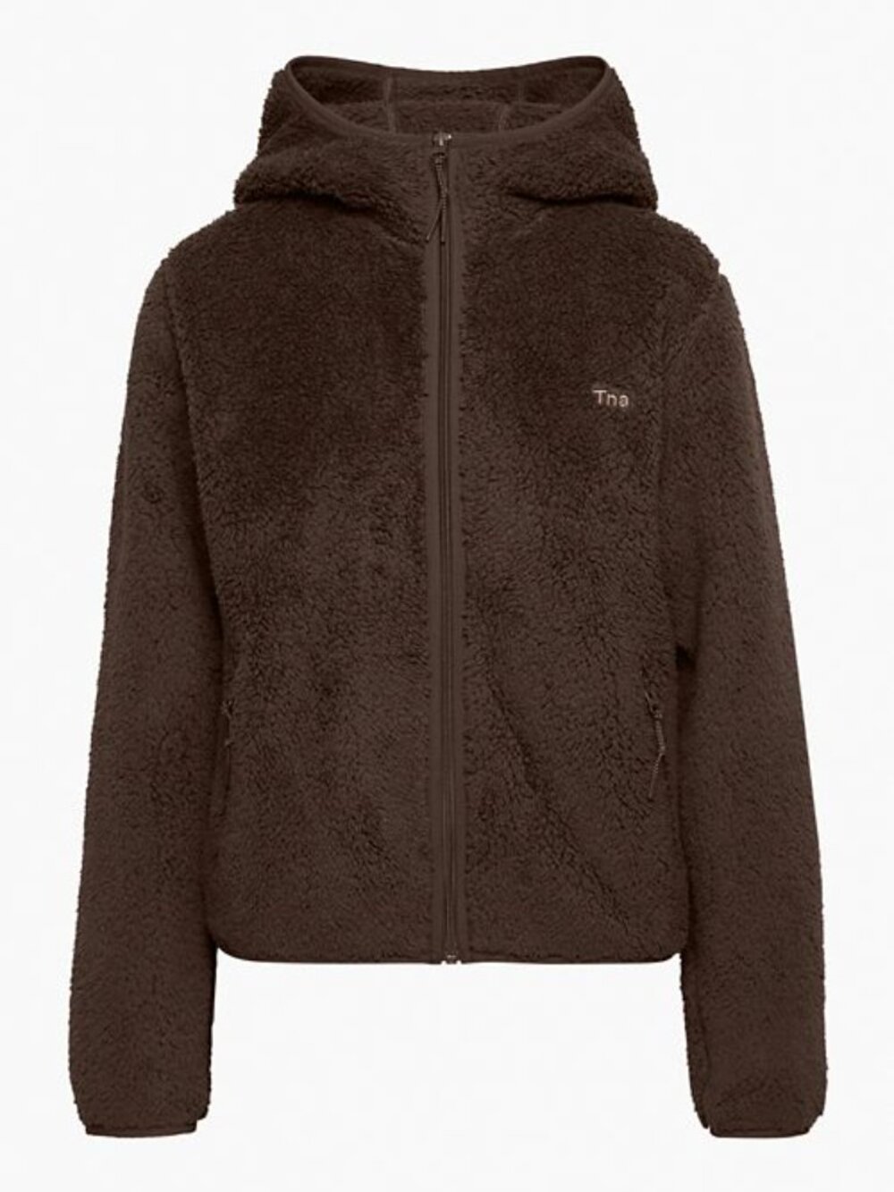 Tna FELIX TEDDYBEAR POLAR ZIP HOODIE